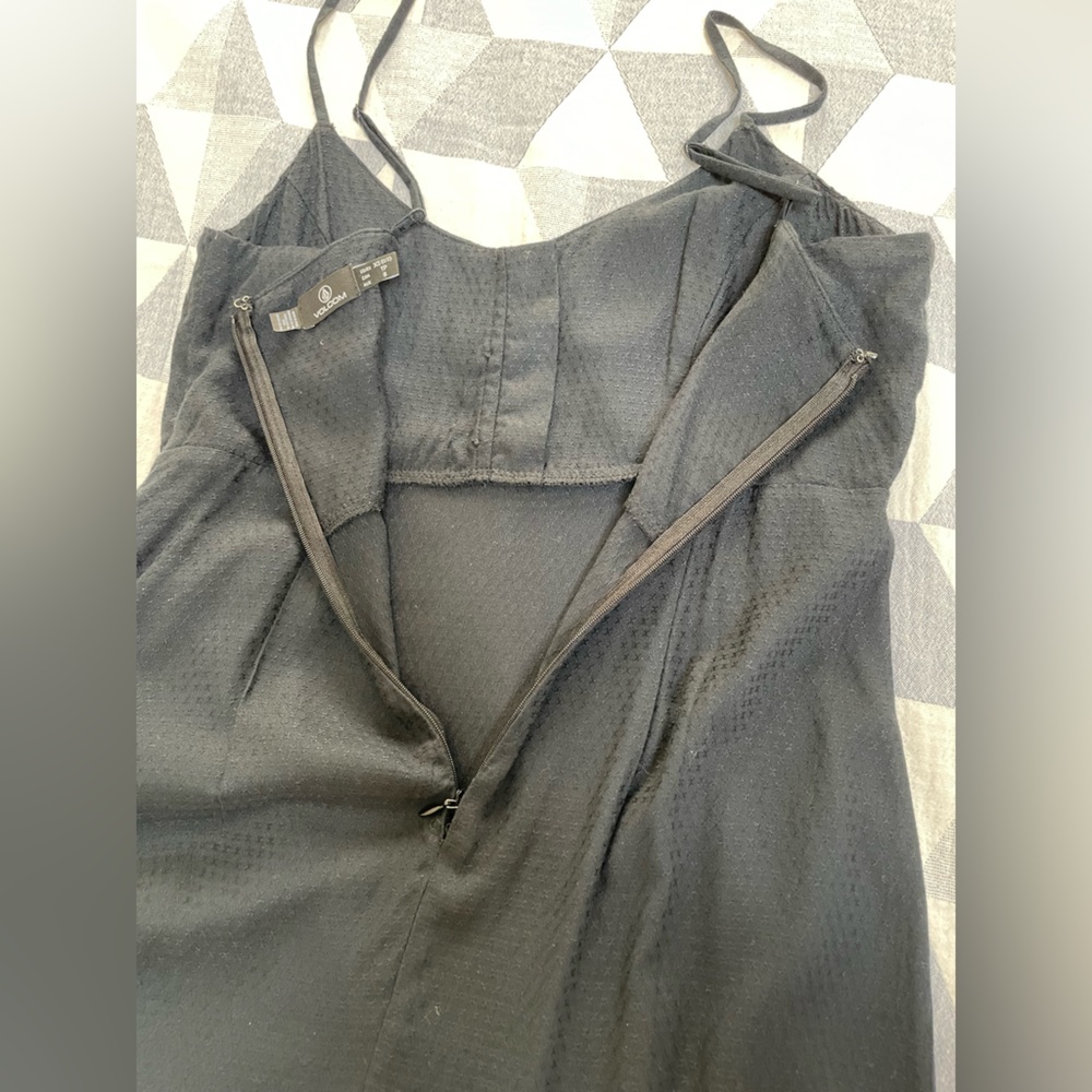 Volcom Black High Low Ruffled Dress - Picture 8 of 10